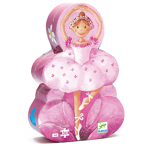 PUZZLE SILUETA LA BAILARINA