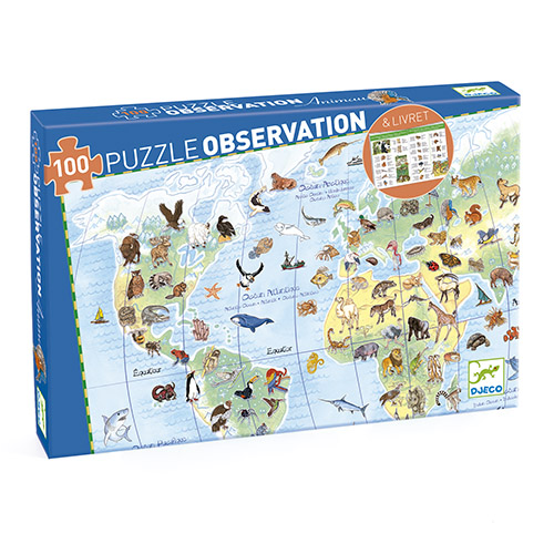 PUZZLE LOS ANIMALES DEL MUNDO