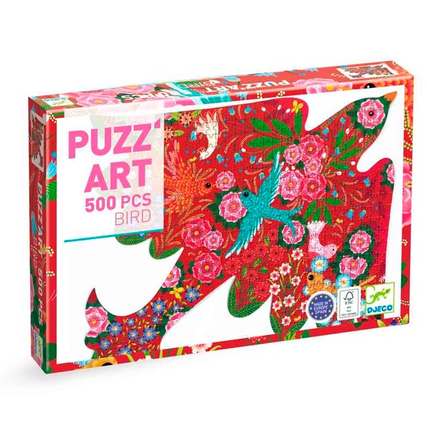 PUZZLE ART PAJARO