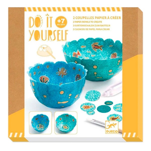 DIU KIT CREATIVO 2 CUENCOS DECORATIVOS