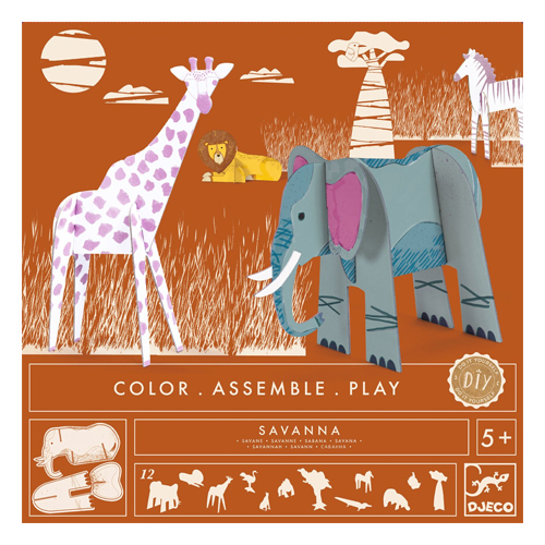 COLOREAR CONSTRUIR JUGAR SABANA
