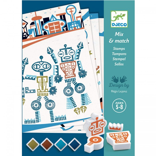 SELLOS ALIEN ROBOTS