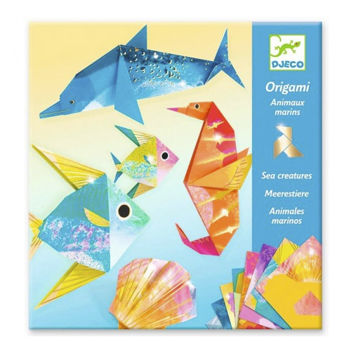 PAPIROFLEXIA ORIGAMI ANIMALES MARINOS (