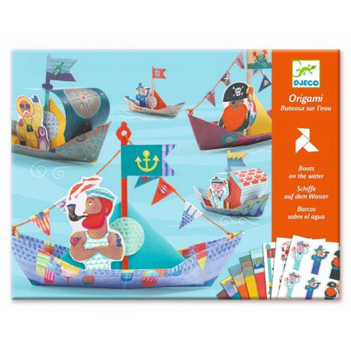PAPIROFLEXIA ORIGAMI BARCOS FLOTANTES