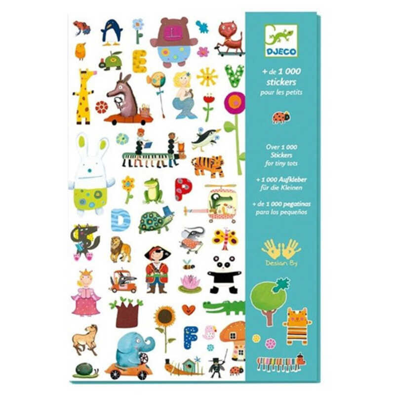 1000 PEGATINAS PARA LOS PEQUE¥OS