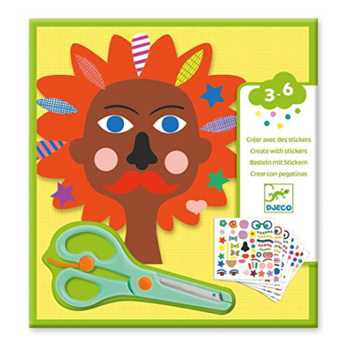 CREAR CON PEGATINAS PELUQUERIA