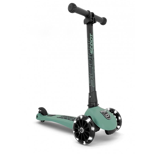SCOOT & RIDE HIGHWAYKICK 3 LED FOREST