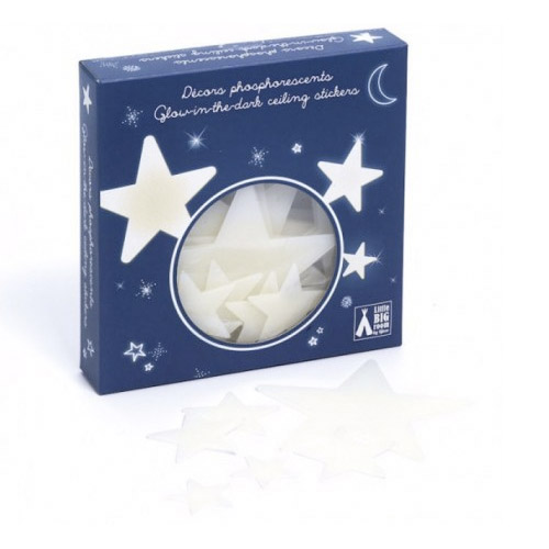 STICKERS FOSFORESCENTES ESTRELLAS