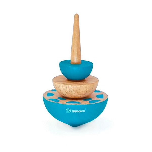 PEONZA MADERA GEOM AZUL