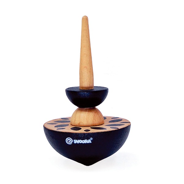 PEONZA MADERA GEOM NEGRO