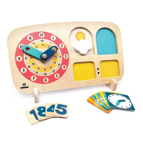 RELOJ DE MADERA IT'S SVOORA O'CLOCK