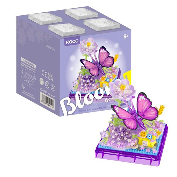 KOCO INSECT & PLANT - BUTTERFLY 471PCS