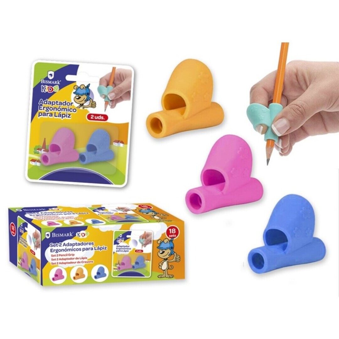 PACK 2 ADAPTADORES APRENDEZAJE LAPICES
