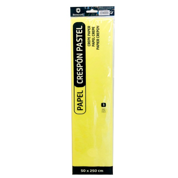 ROLLO PAPEL PINOCHO 50X250 AMARILLO PAST