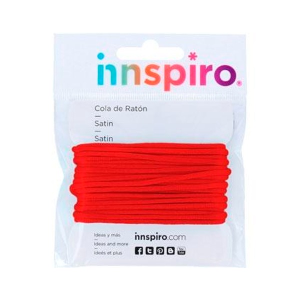 ROLLO 5M COLA DE RATON 2MM ROJO