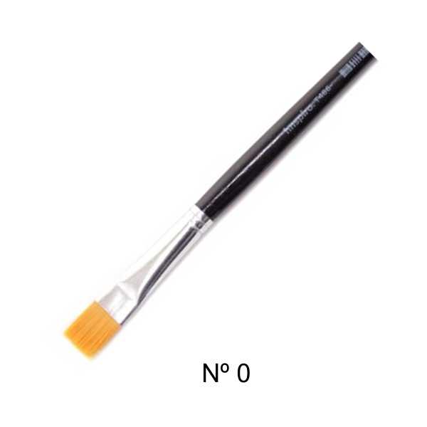 PINCEL SINTETICO ECO PLANO Nº0 INNSPIRO