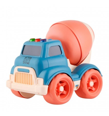 CAMION HORMIGONERA CON SONIDO Y LUCES