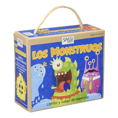 LOS MOSTRUOS PUZLE + LIBRO