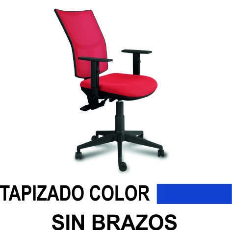 SILLA ATHENEA SINCRO RE/MA S/BRAZO AZUL