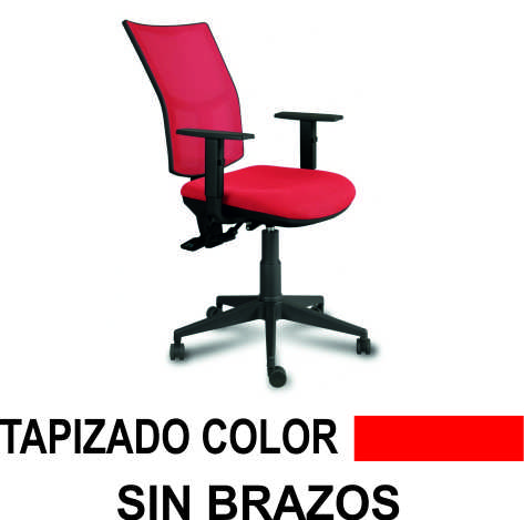 SILLA ATHENEA SINCRO RE/MA S/BRAZO ROJO
