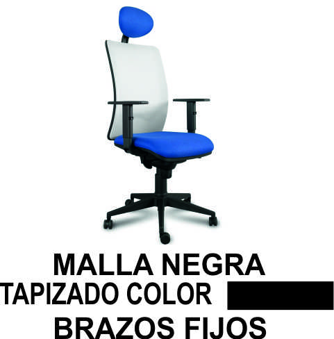SILLA CHAPLIN SYNCRO MA/NE CAB BR/F NEG