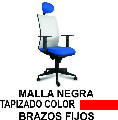 SILLA CHAPLIN SYNCRO MA/NE CAB BR/F ROJ
