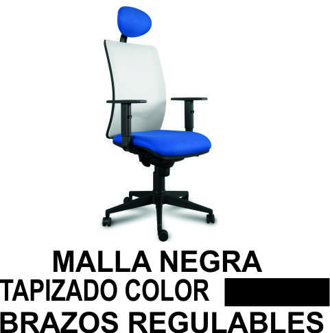 SILLA CHAPLIN SYNCRO MA/NE CAB BR/R NEG
