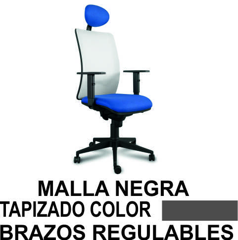 SILLA CHAPLIN SYNCRO MA/NE CAB BR/R GRI