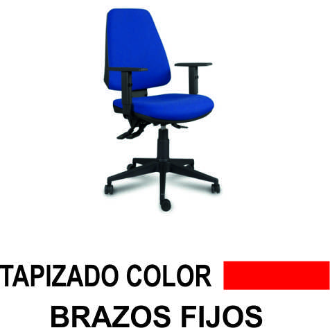 SILLA EQUIS ASINCRO BRAZ FIJOS TA1 ROJO