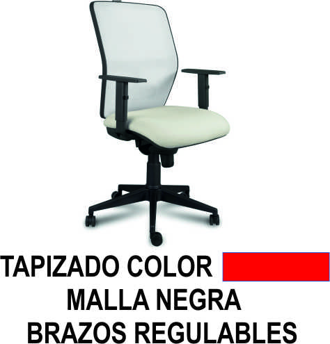 SILLA KERRY SINCRO MA/NE BRAZ.REGUL ROJ