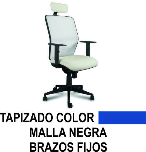 SILLA KERRY SINCRO MA/NE CAB BR/FJ AZUL
