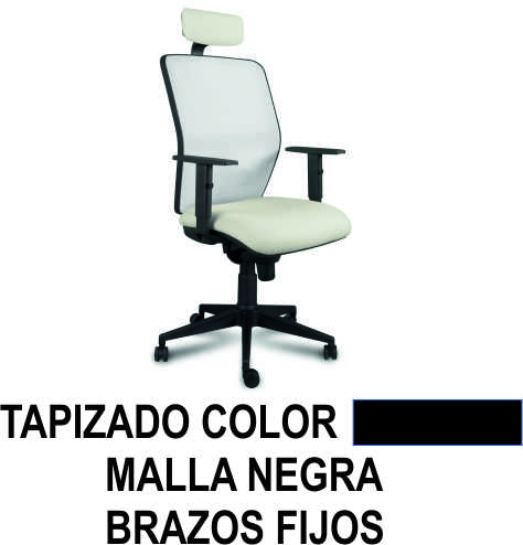SILLA KERRY SINCRO MA/NE CAB BR/FJ NEGR