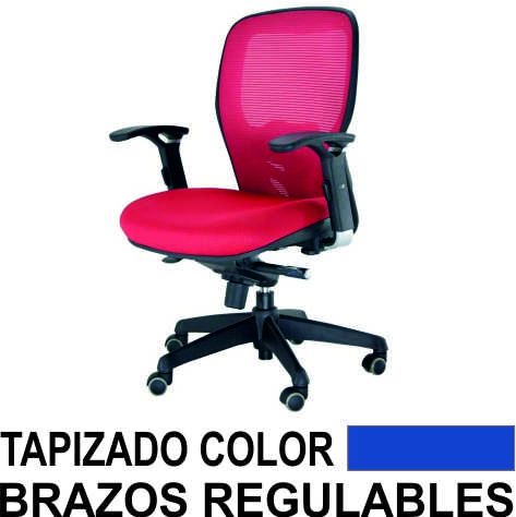 SILLA MODENA SINCRO C/BRAZ MA/TAP AZUL
