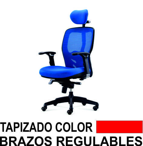 SILLA MODENA SINCRO C/BR CAB MA/TA ROJO