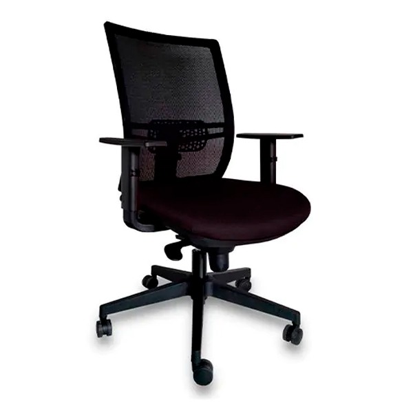 SILLA THOR SINCRO B/REGU. MALLA/TAP NEGR