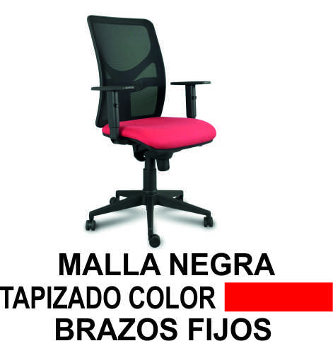SILLA XARLY SYNCRO MA/NE BRAZ.FIJOS ROJ