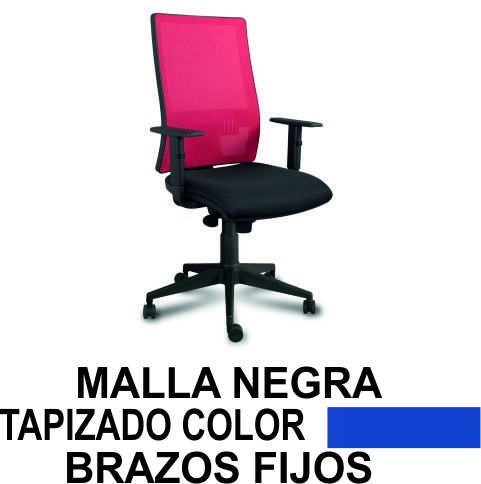 SILLA XENA SINCRO MA/NE BRAZ FIJOS AZUL