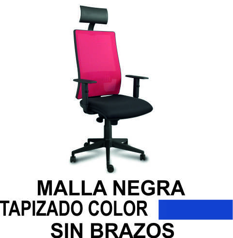 SILLA XENA SINCRO MA/NE CAB S/BRAZ AZUL