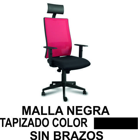 SILLA XENA SINCRO MA/NE CAB S/BRAZ NEGR