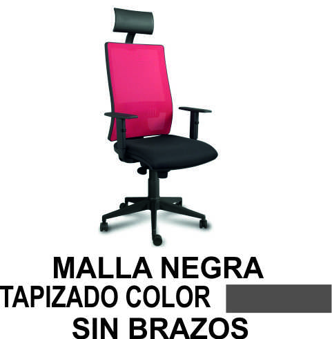 SILLA XENA SINCRO MA/NE CAB S/BRAZ GRIS