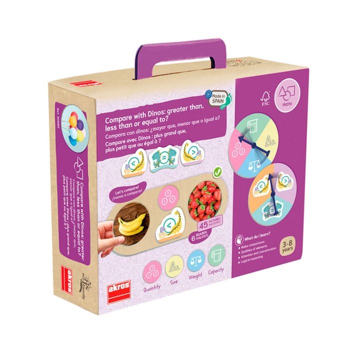 JUEGA COMPARA CON DINOS