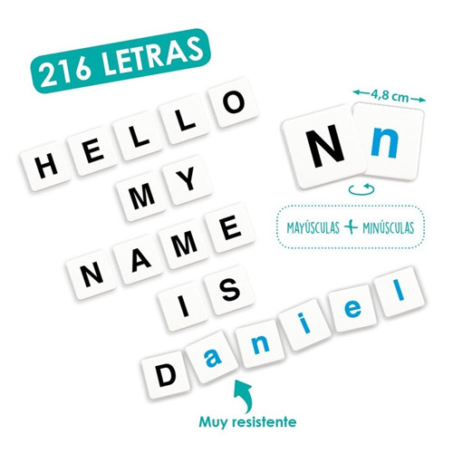 ABECEDARI DE FITXES CAIXA AKROS