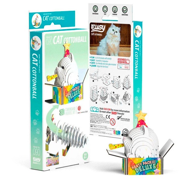 EUGY MI GATO COTTONBALL