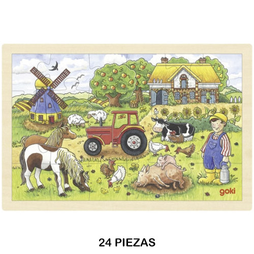 PUZZLE GRANJA MOLINO