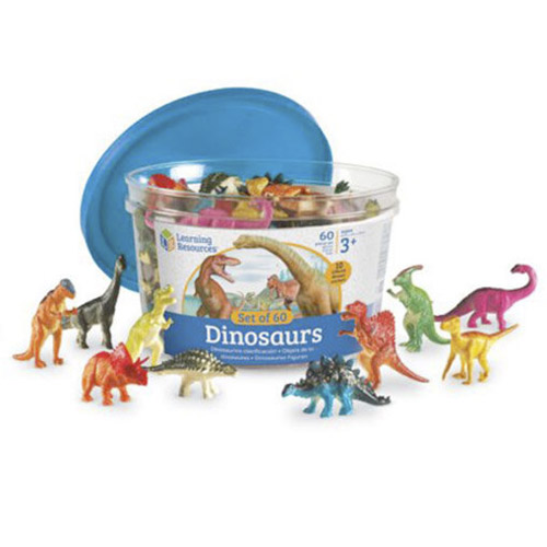 BOTE 60 DINOSAURIOS (10 ESPECIES)