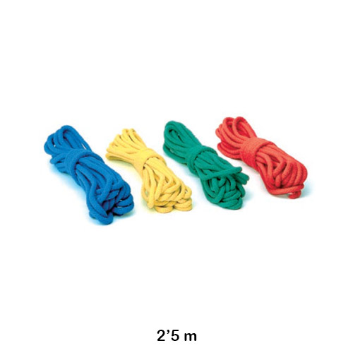 PACK 4 CUERDAS PSICOMOTRICIDA 2'5M