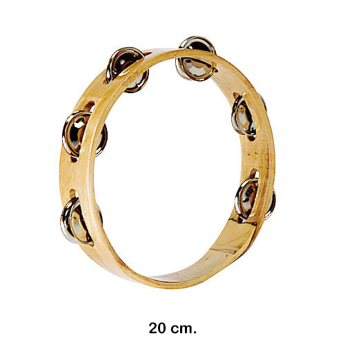 CORONA DE CIMBALOS 20 CM