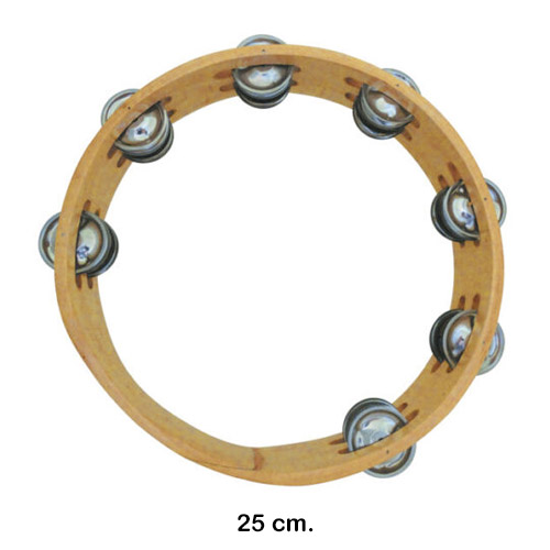 CORONA DE CIMBALOS 25 CM