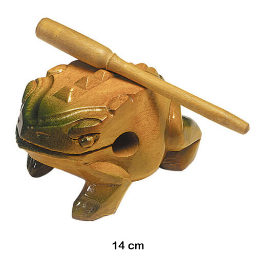 RANA GUIRO 14 CM