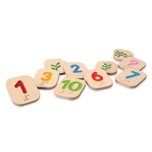 NUMEROS EN BRAILLE